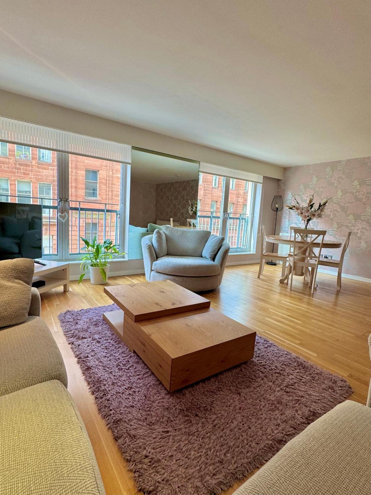 Merchant City Luxury 2 Bedroom Apartment With Secure Parking Available On Request Glasgow Buitenkant foto